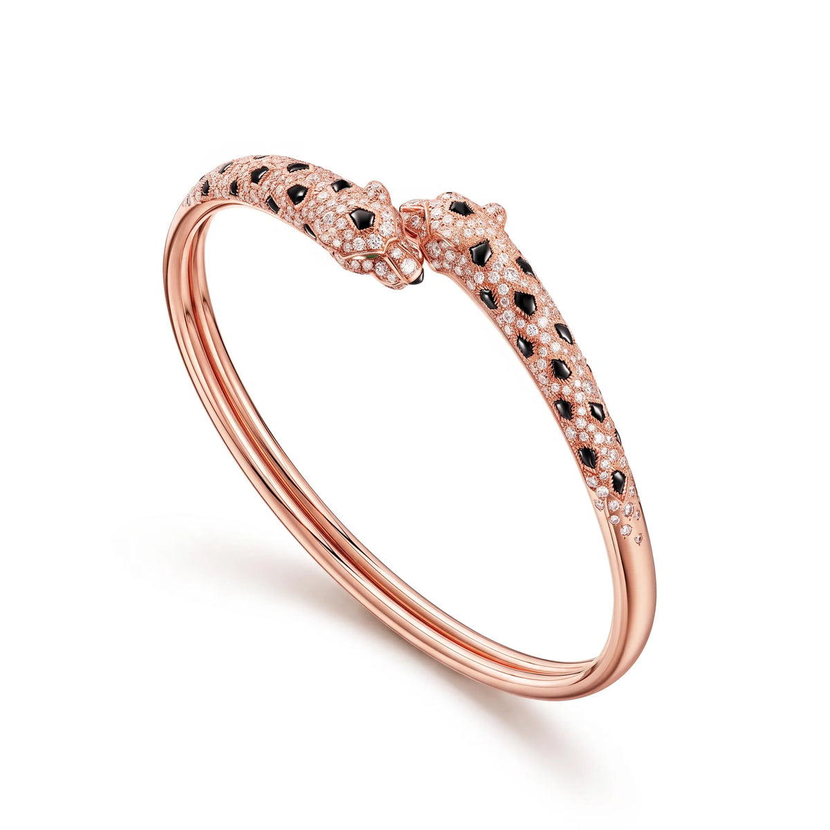 Panthere Half-Pavé Small Bracelet