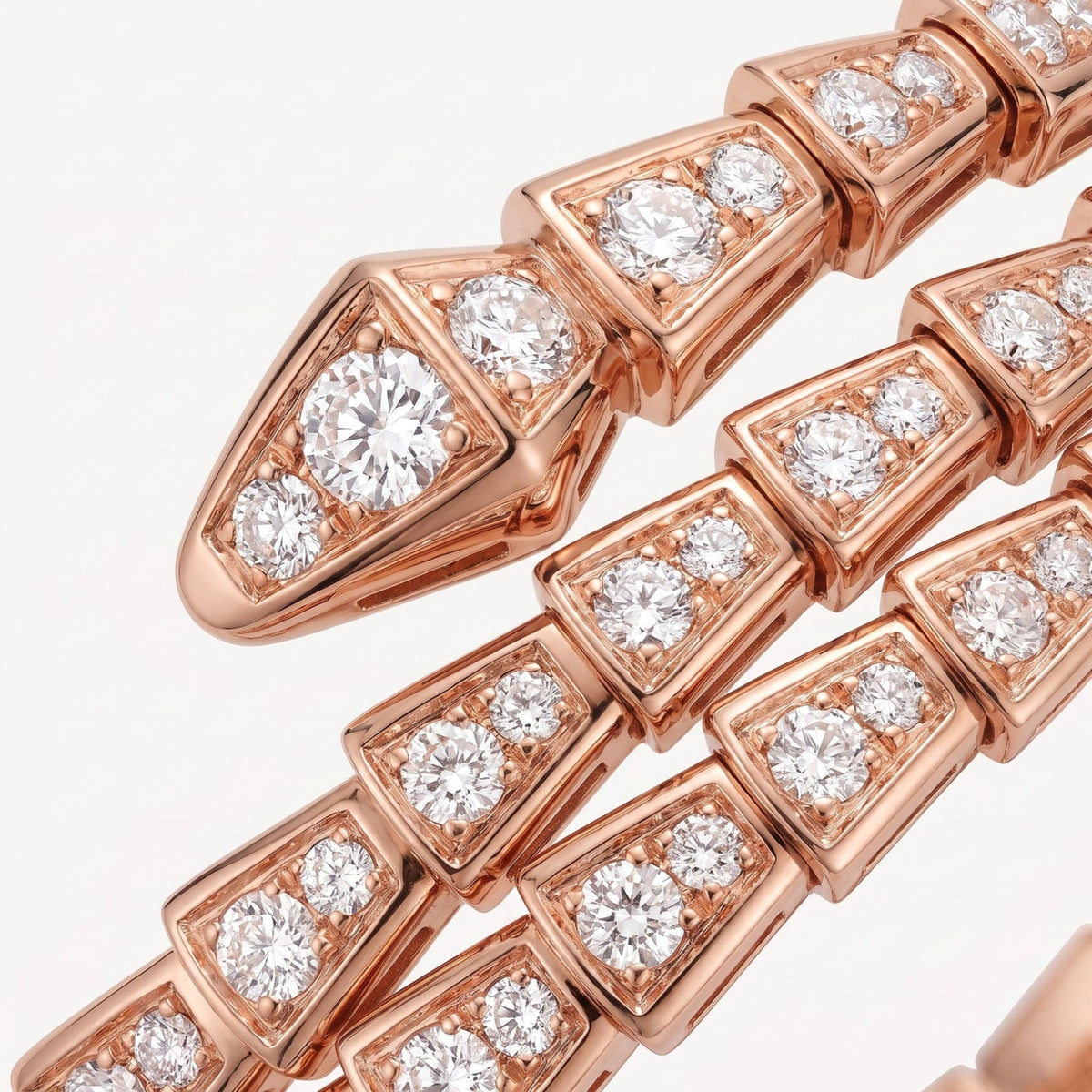 Serpenti Coiled Double Row Bracelet