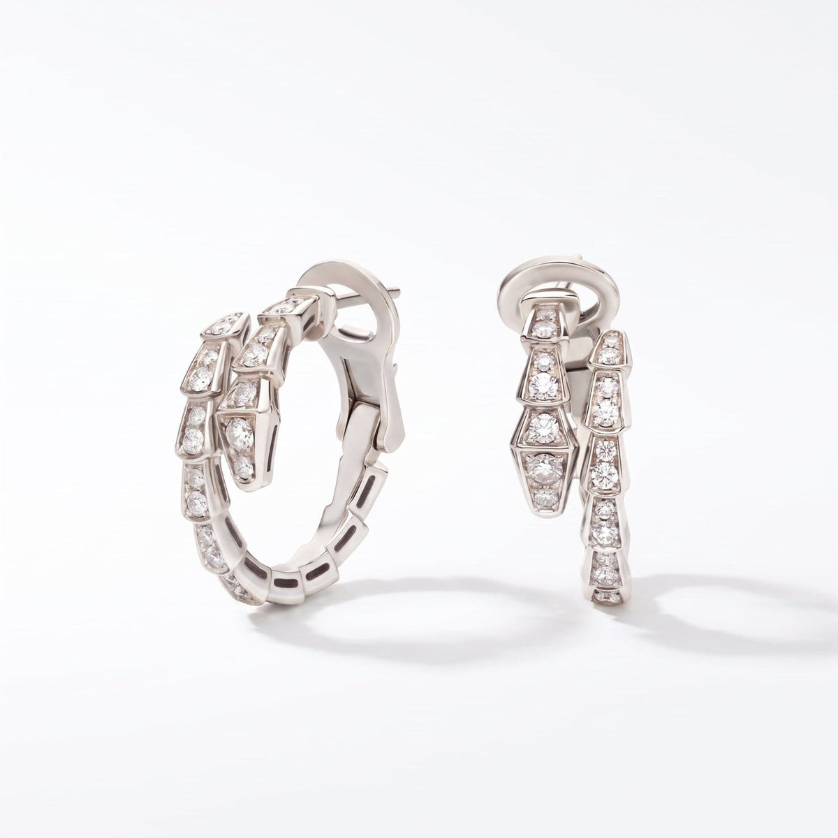 Serpenti Coiled Earrings