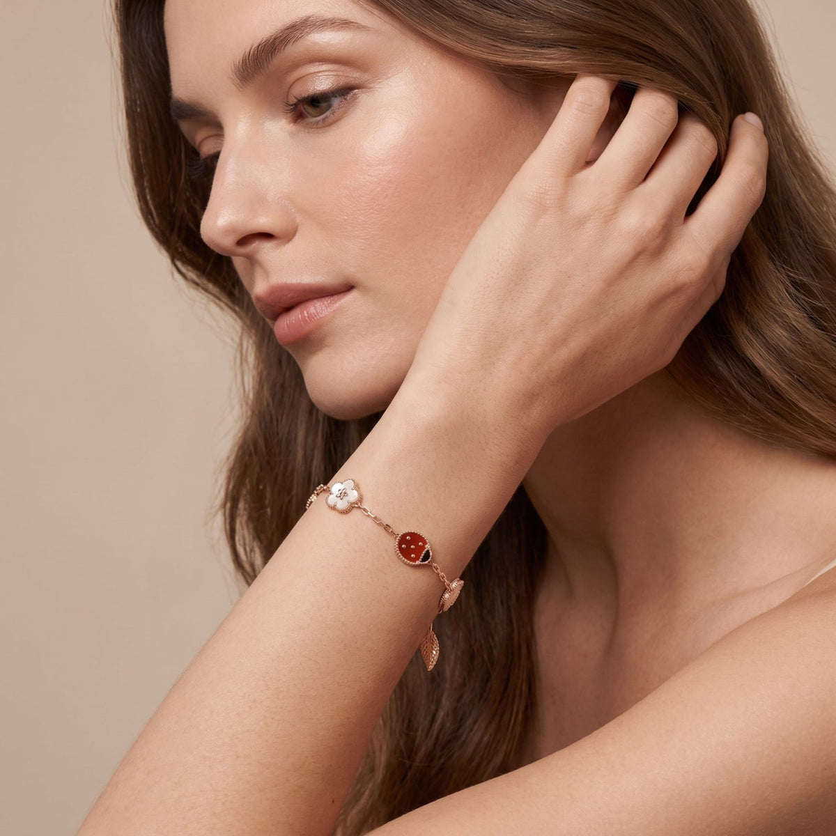 Alhambra Lucky Spring 5 Motifs Bracelet