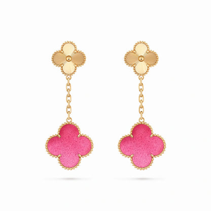 Alhambra Rose Drop Earrings