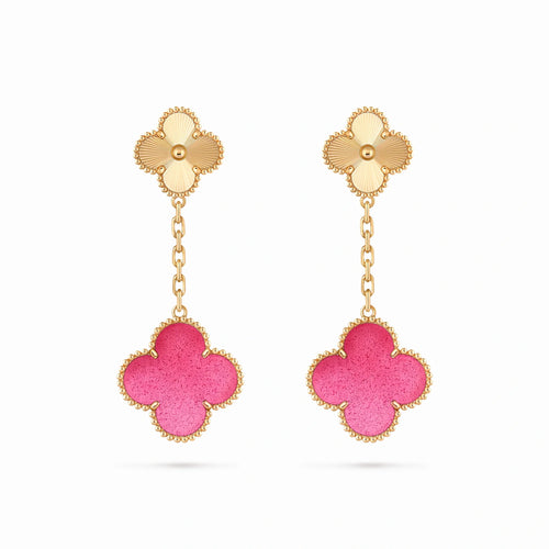 Alhambra Rose Drop Earrings