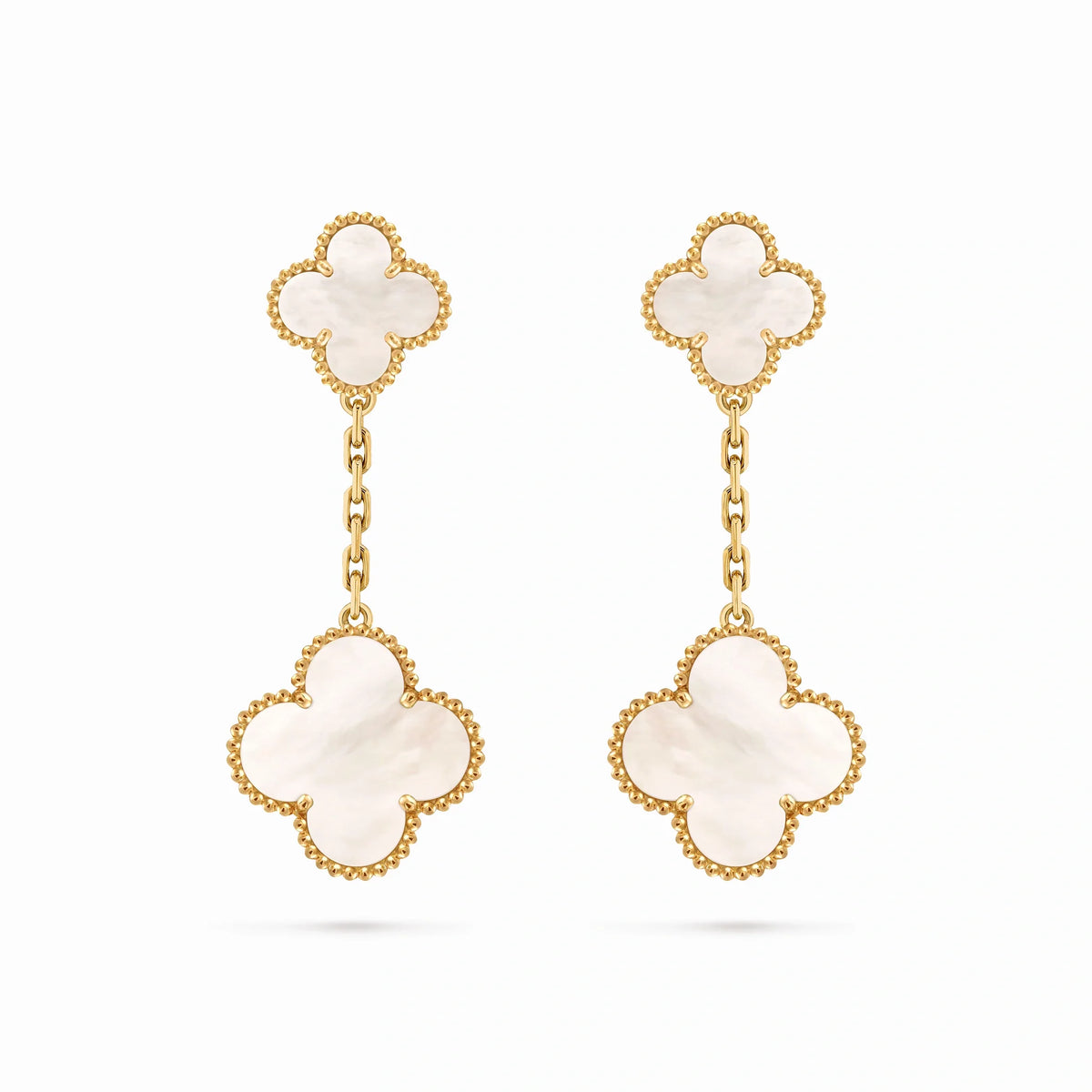 Alhambra Rose Drop Earrings