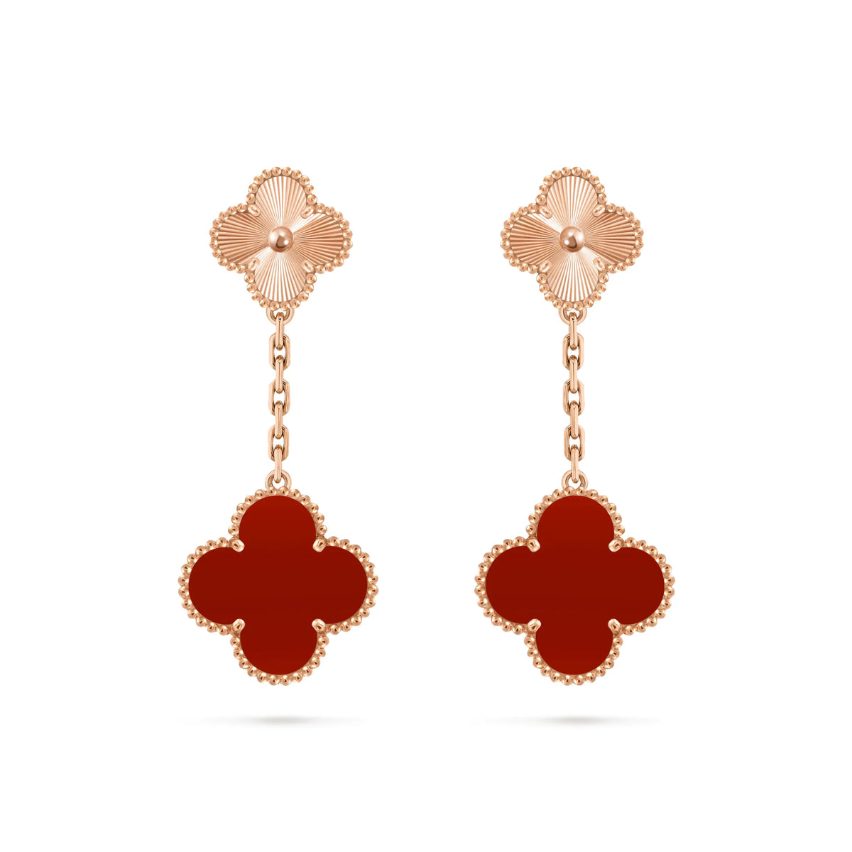Alhambra Rose Drop Earrings