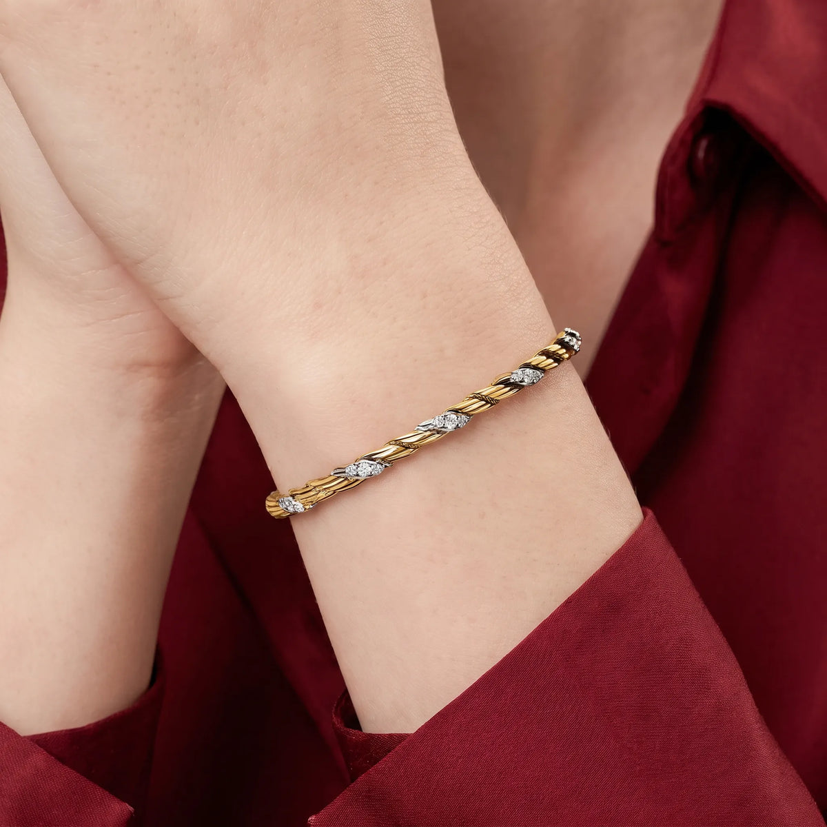 Bird Wings Horizon Bracelet