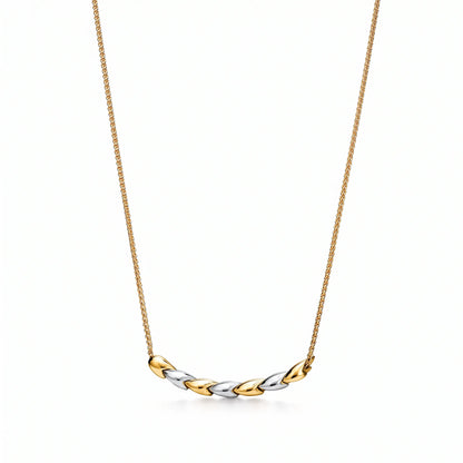 Bird Wings Pavé Necklace