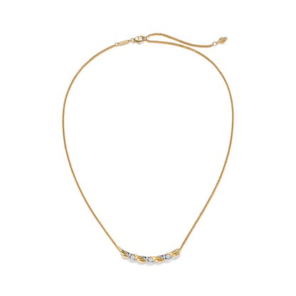 Bird Wings Pavé Necklace