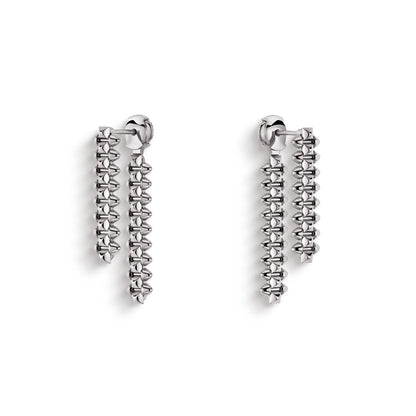 Clash de Duo Fringe Earrings