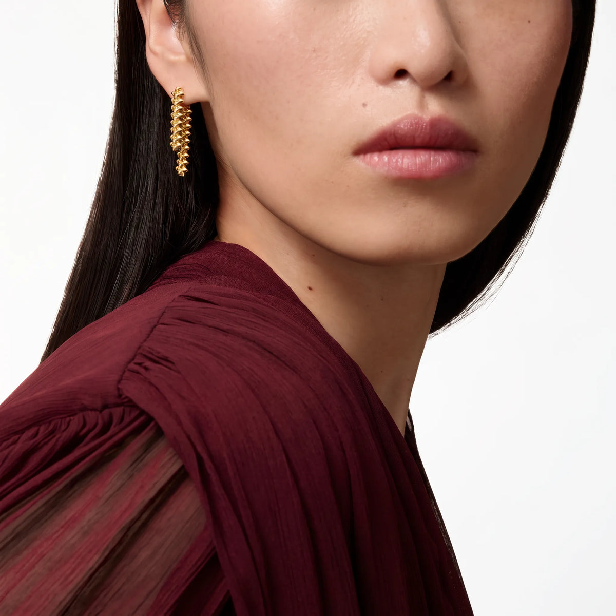 Clash de Duo Fringe Earrings