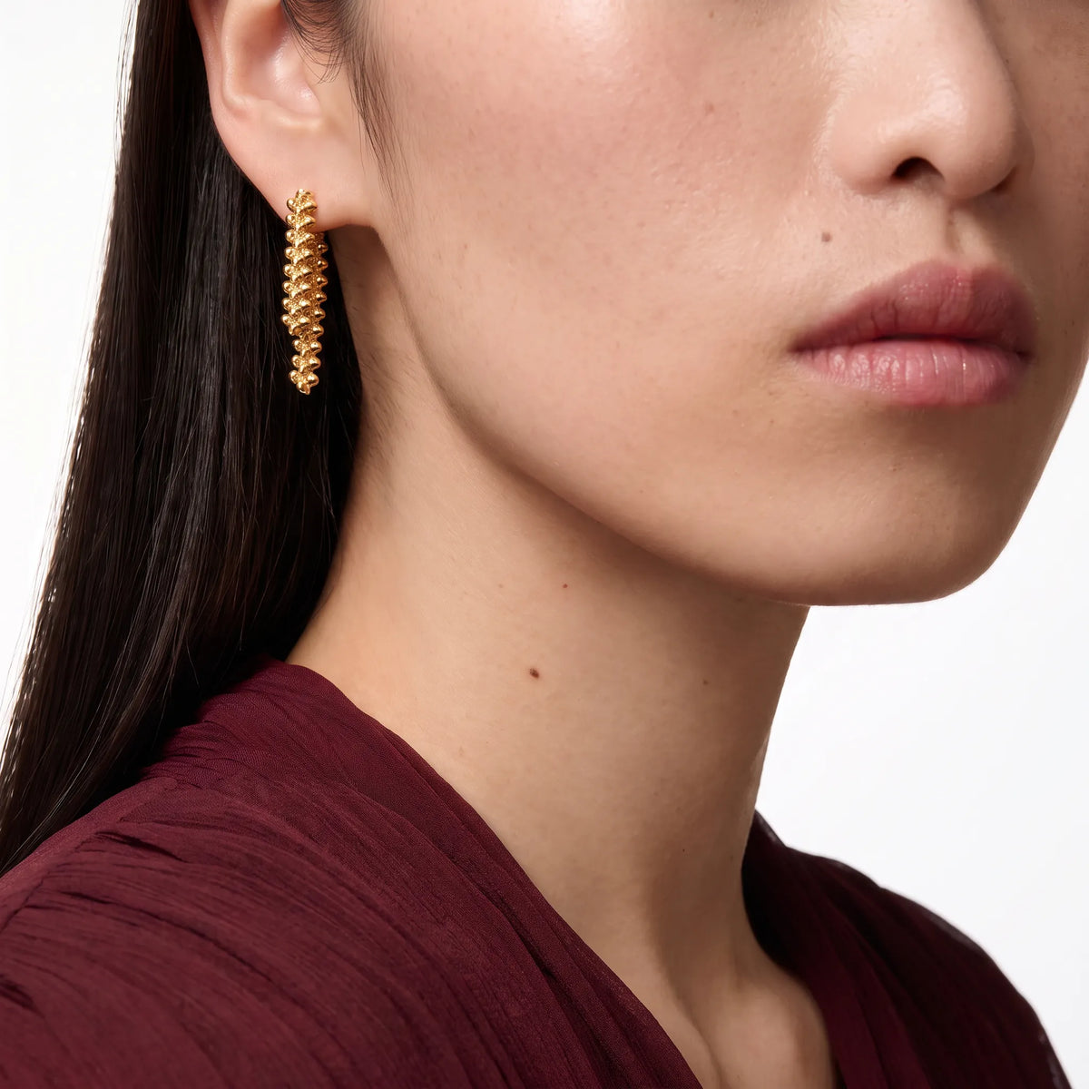 Clash de Duo Fringe Earrings