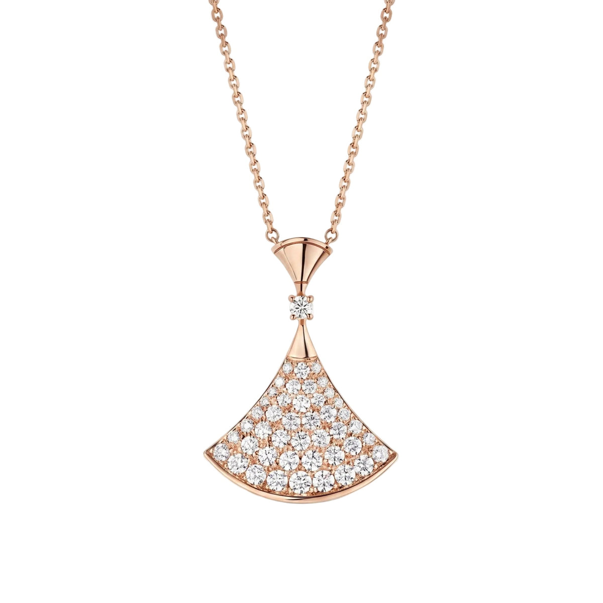 Diva's Dream Full Pavé Necklace