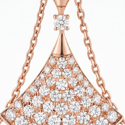 Diva's Dream Full Pavé Necklace