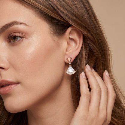 Diva's Dream Mother Of Pearl Earrings