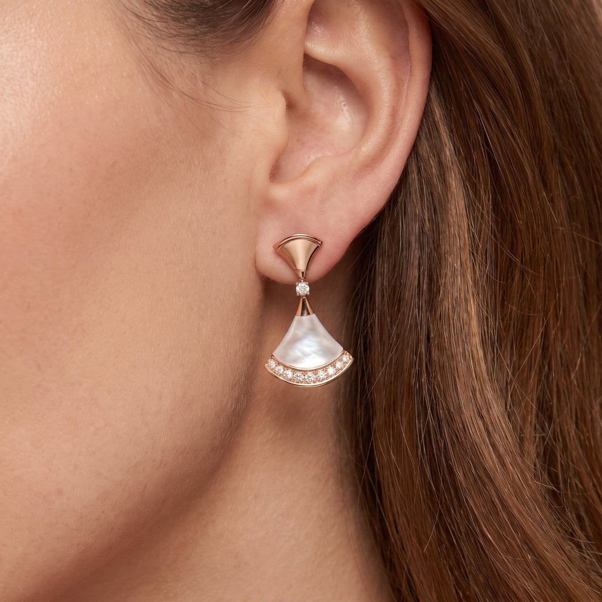 Diva's Dream Mother Of Pearl Earrings