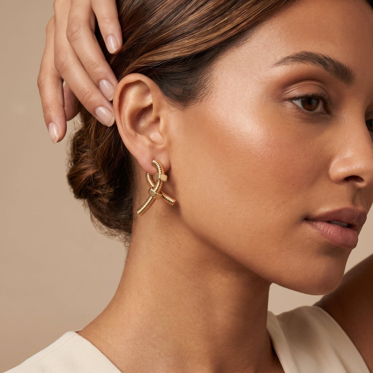 Ecrou de Twist Earrings