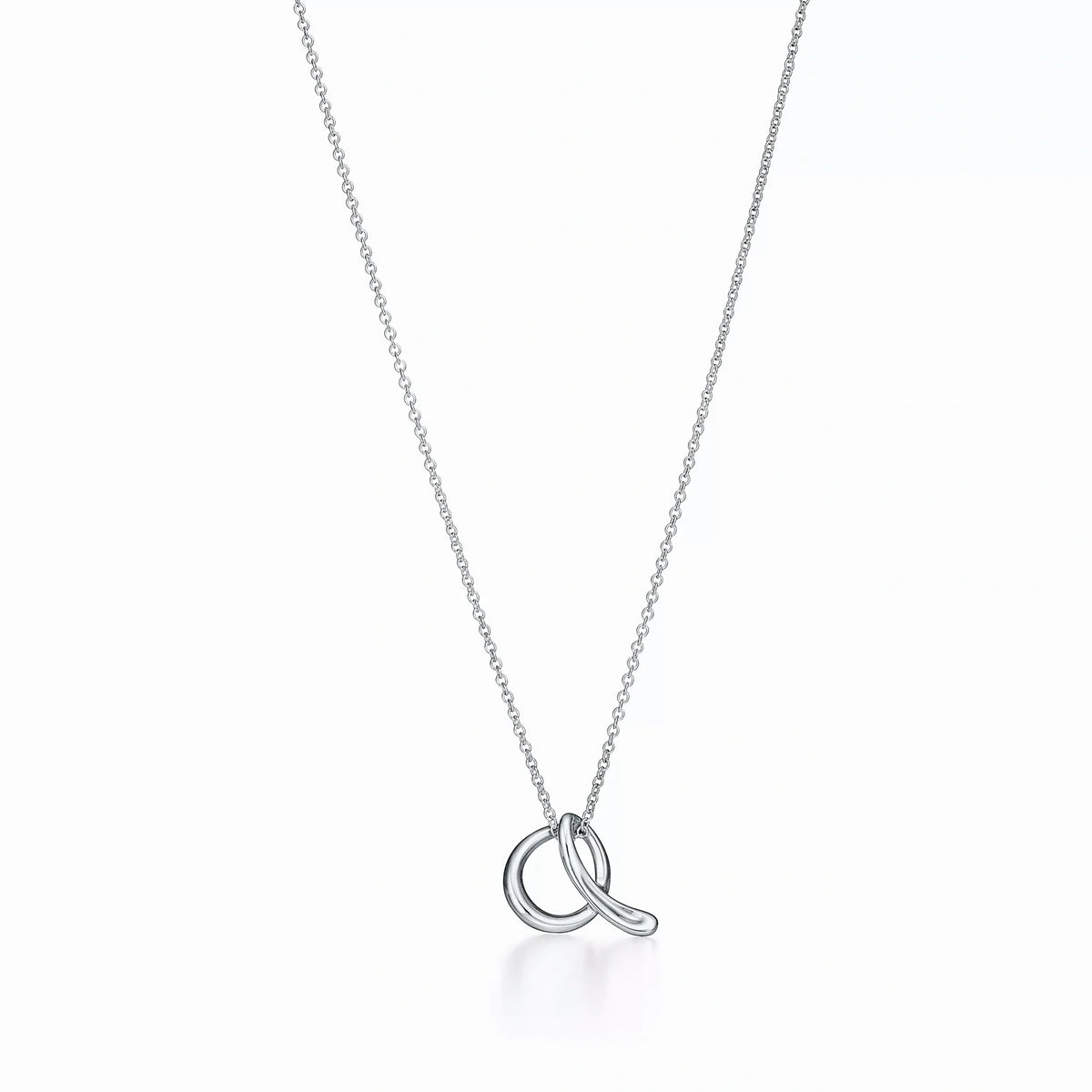 Elsa Peretti Alphabet Whisper Pendant Necklace