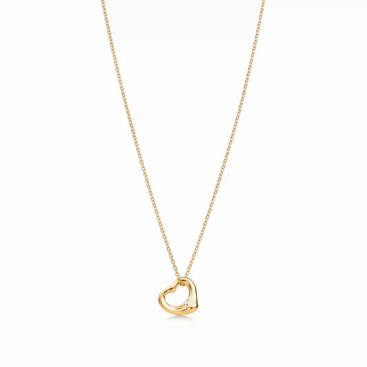 Elsa Peretti Open Heart Pendant Necklace