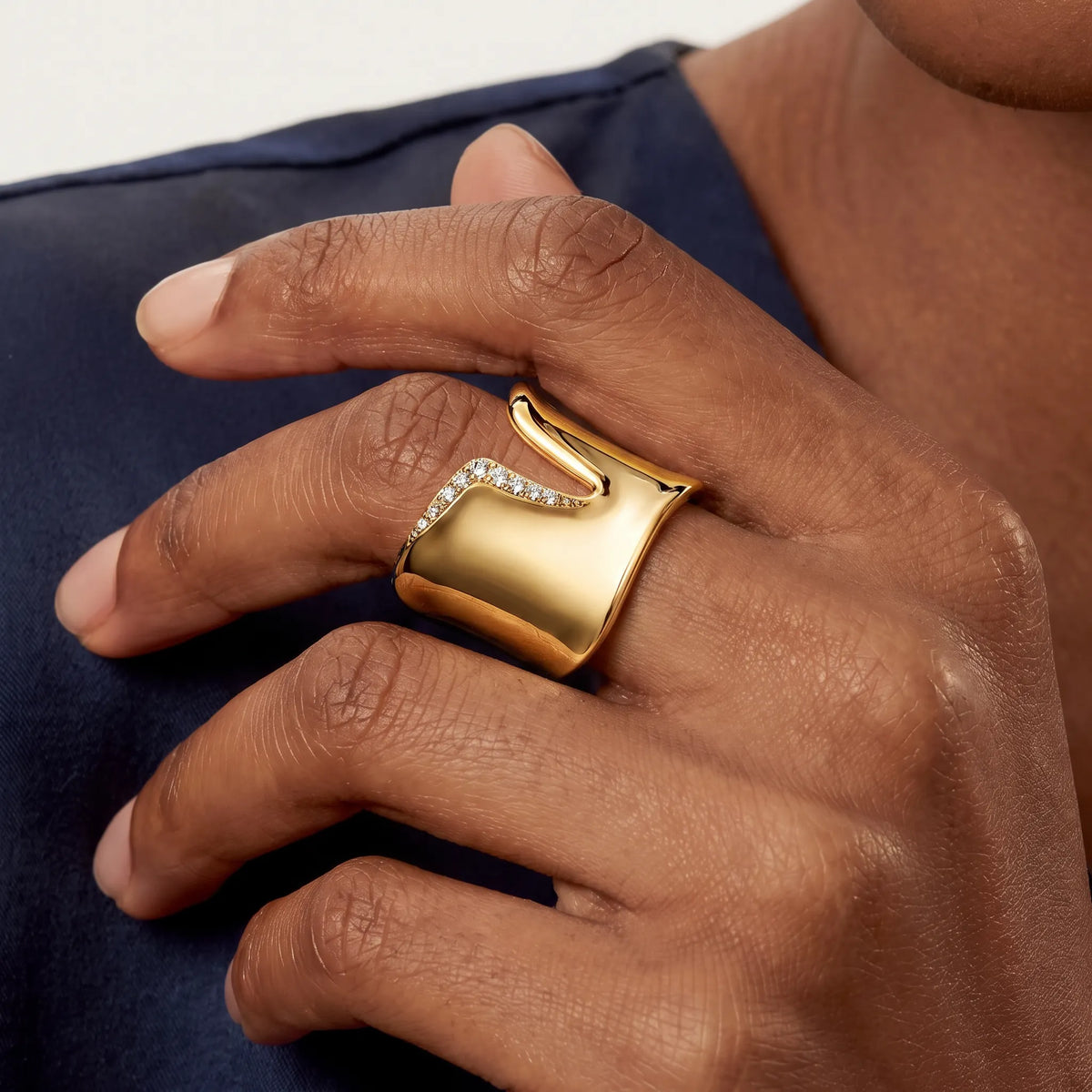 Elsa Peretti Split Sculpted Ring