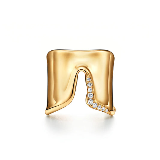 Elsa Peretti Split Sculpted Ring