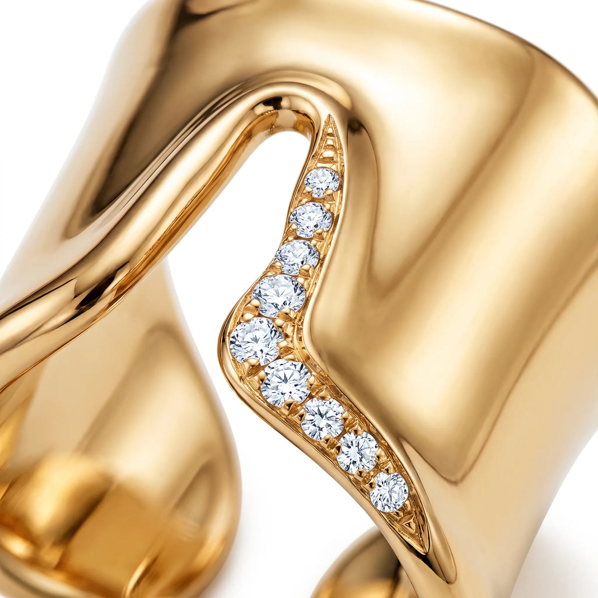 Elsa Peretti Split Sculpted Ring