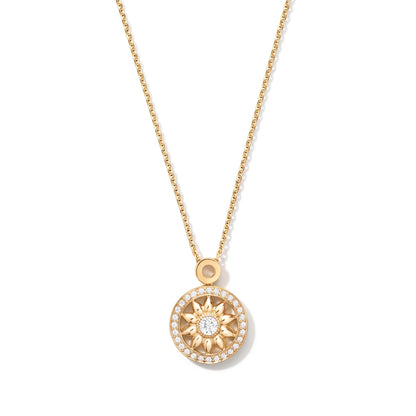 Gates Sunburst Pendant Necklace