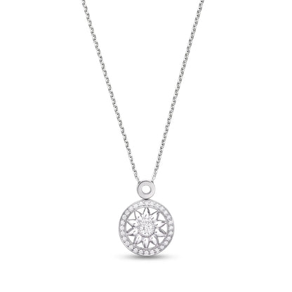 Gates Sunburst Pendant Necklace