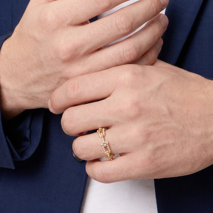 HardWear Pavé Orbit Link Ring