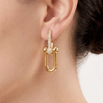 HardWear Paved Large Link Earrings