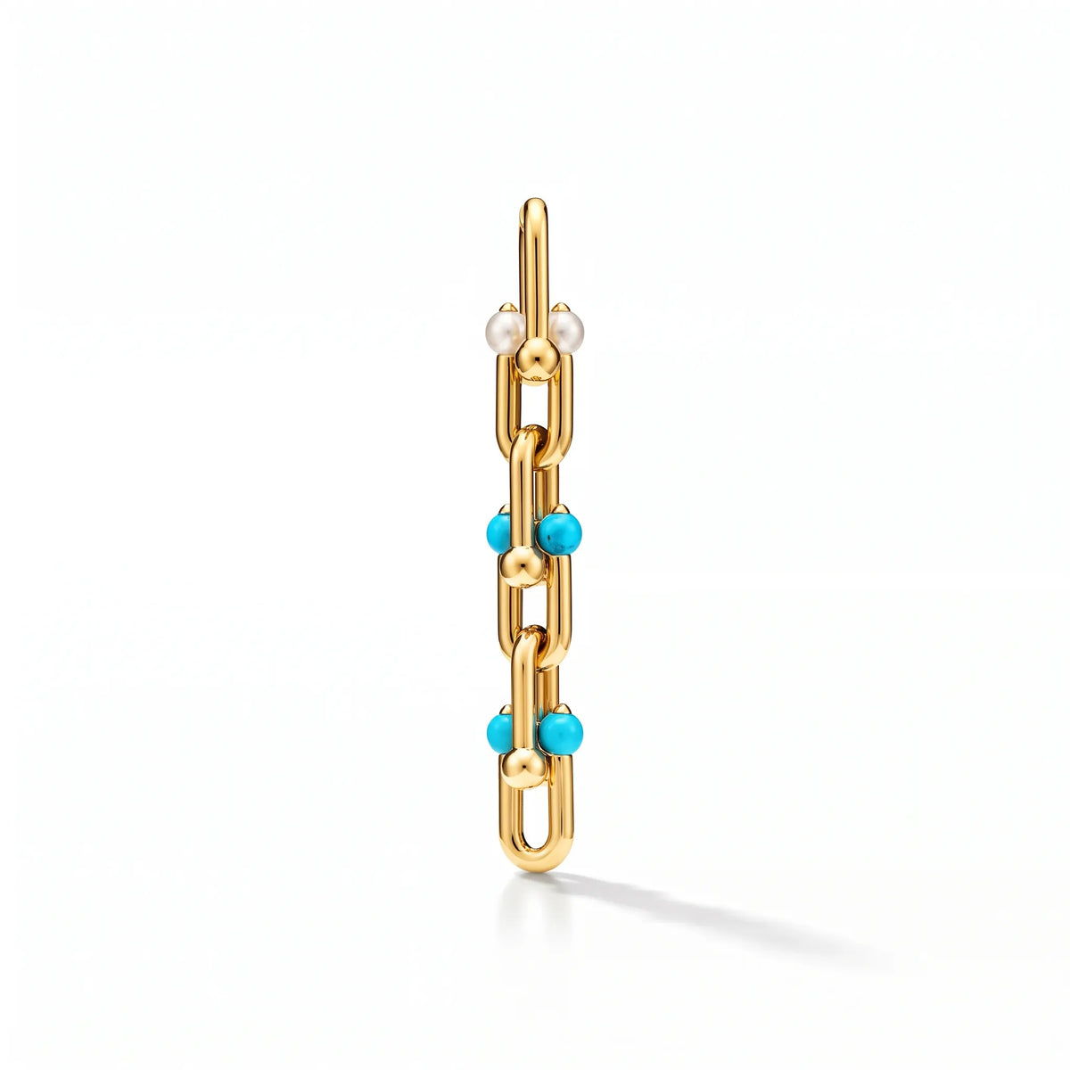 HardWear Pearl Turquoise Link Earrings