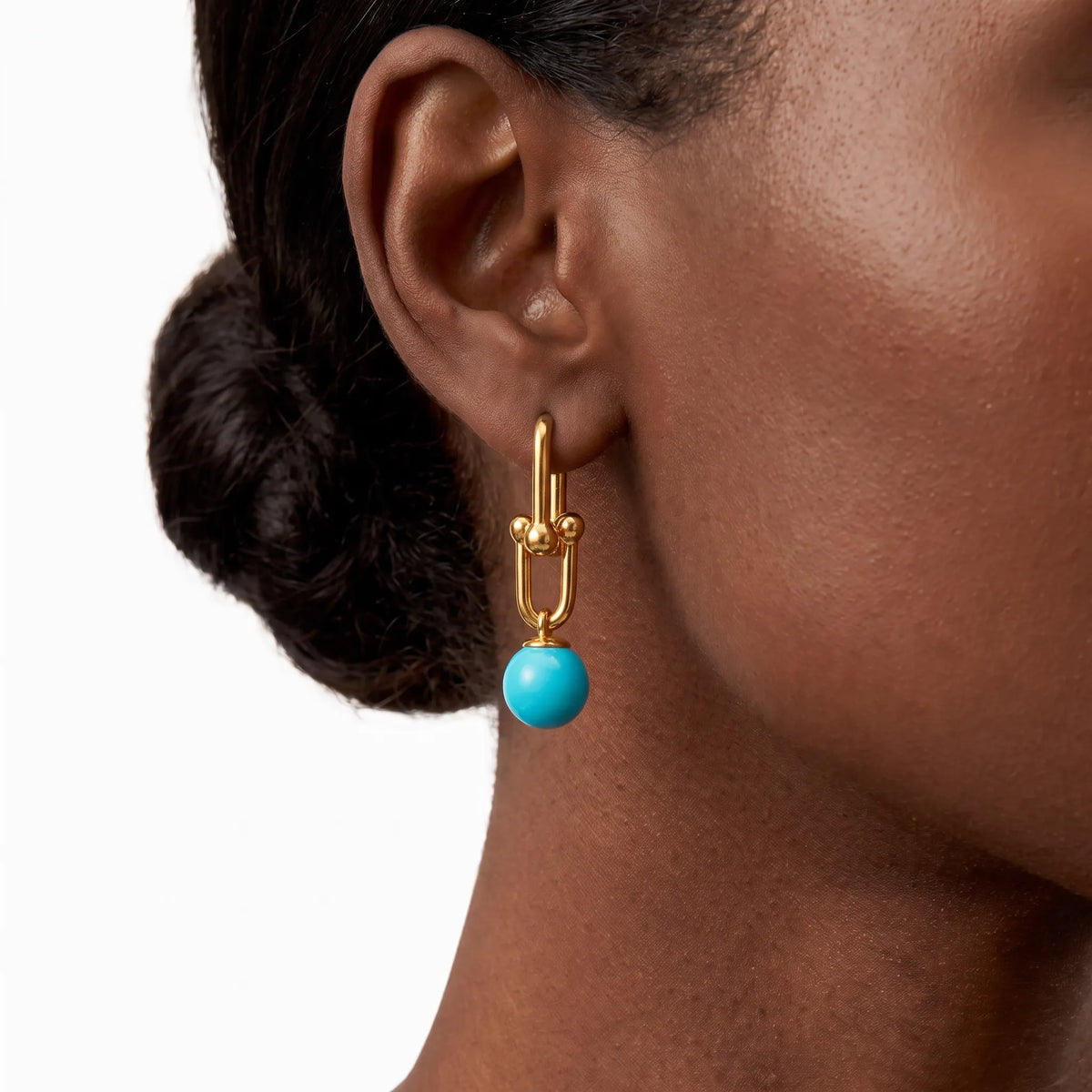 HardWear Turquoise Bead Drop Earrings