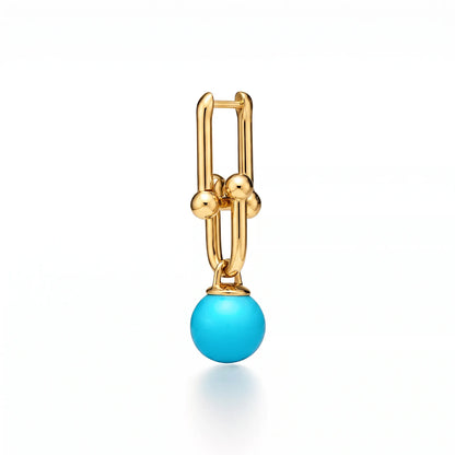 HardWear Turquoise Bead Drop Earrings