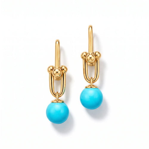 HardWear Turquoise Bead Drop Earrings