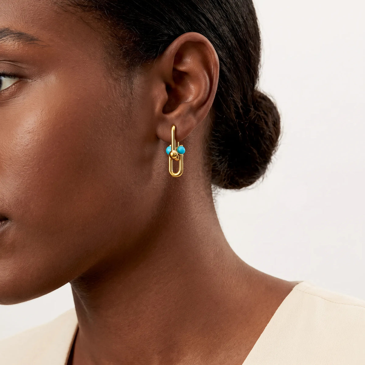 HardWear Turquoise Medium Link Earrings