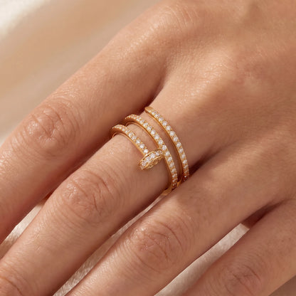 Juste un Clou Double Ring