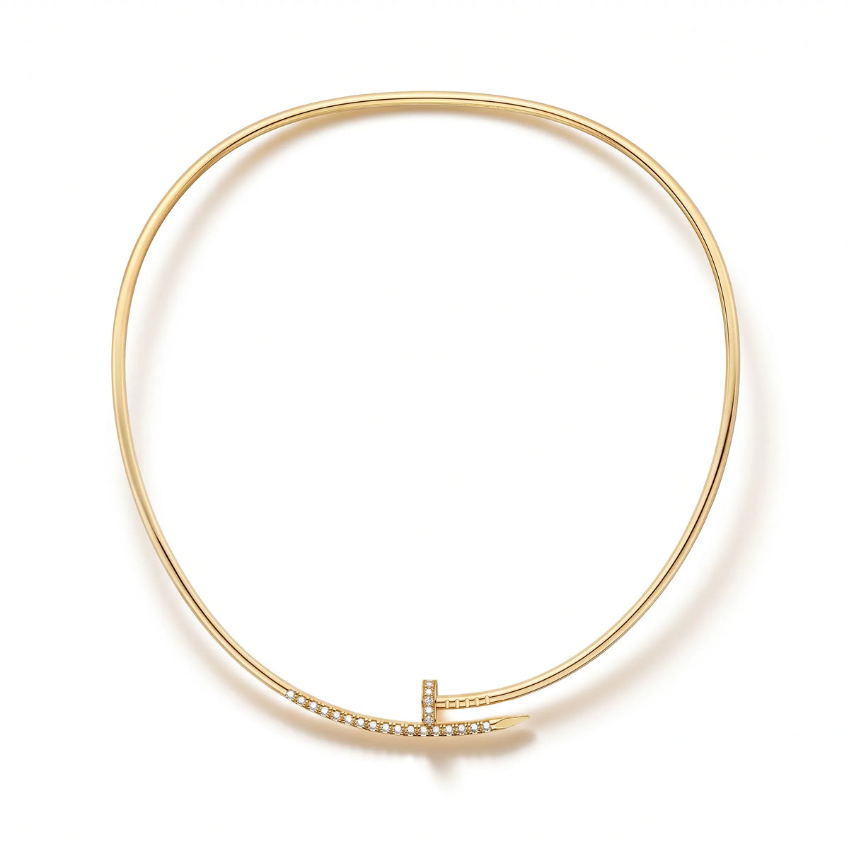 Juste un Clou Torque Necklace