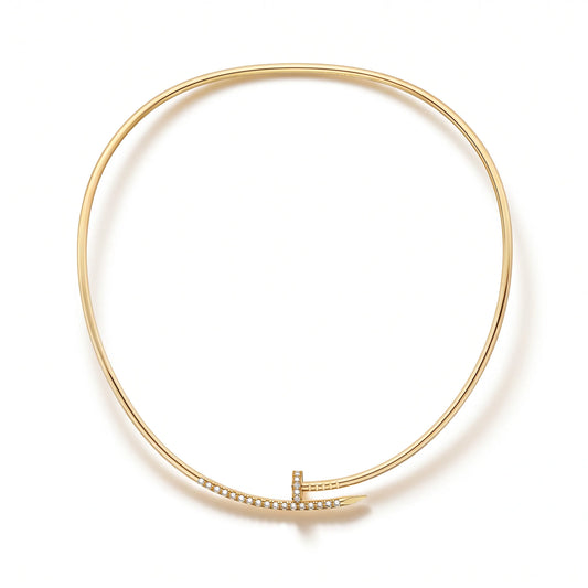 Juste un Clou Torque Necklace