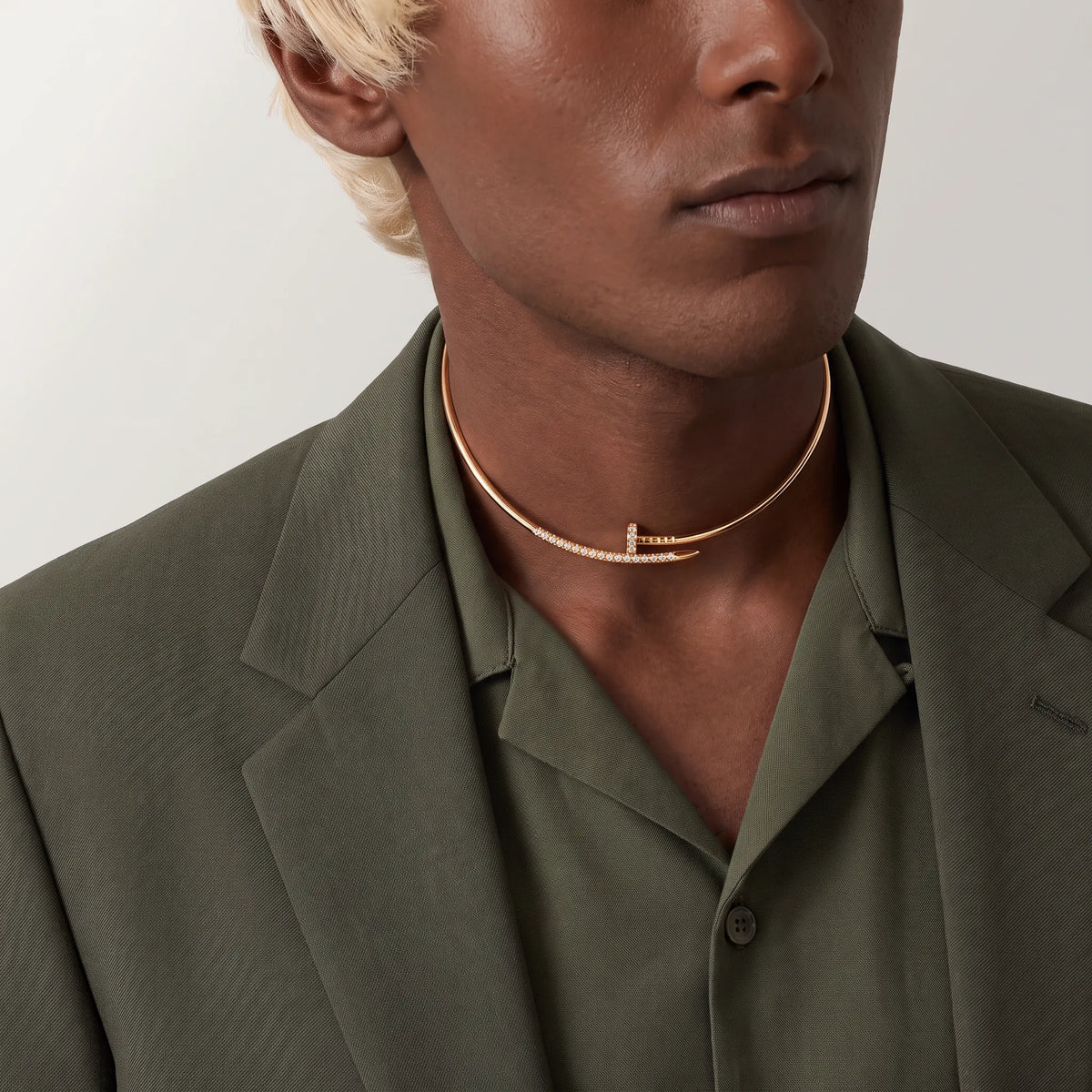 Juste un Clou Torque Necklace