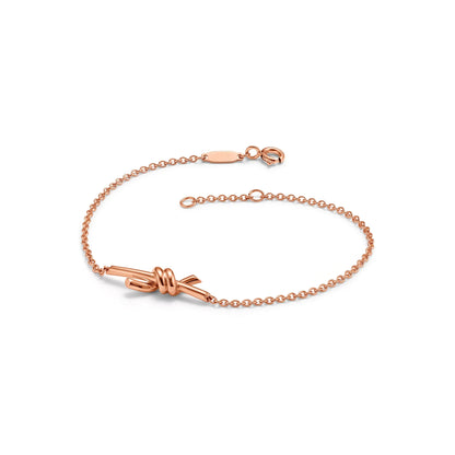 Knot Delicate Chain Bracelet