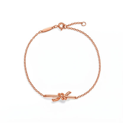 Knot Delicate Chain Bracelet