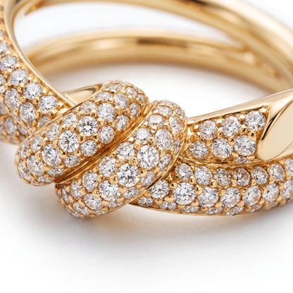Knot Double Embrace Ring
