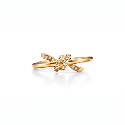 Knot Entwined Grace Ring