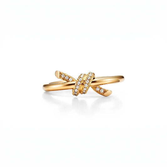 Knot Entwined Grace Ring