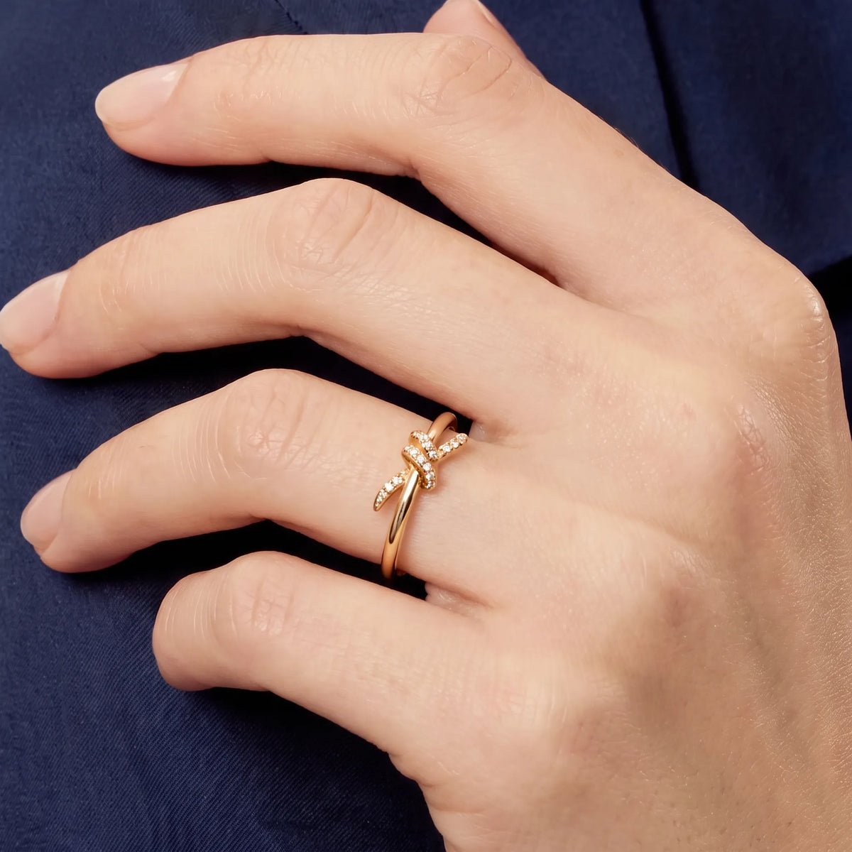 Knot Entwined Grace Ring