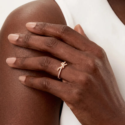 Knot Infinite Spark Ring