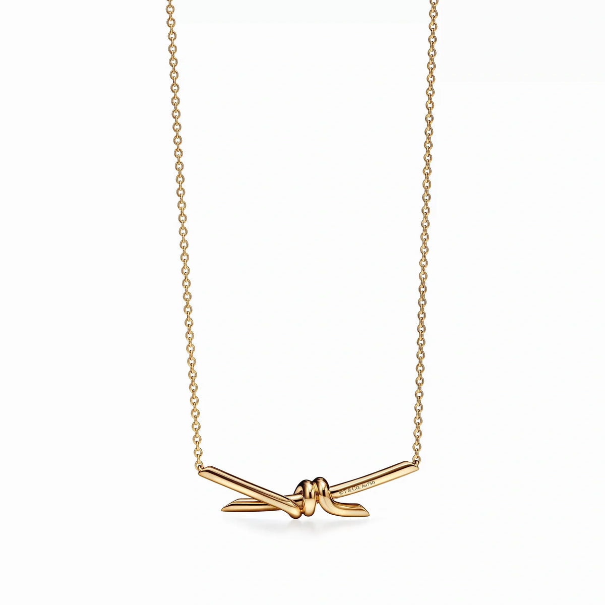 Knot Serenity Pendant Necklace