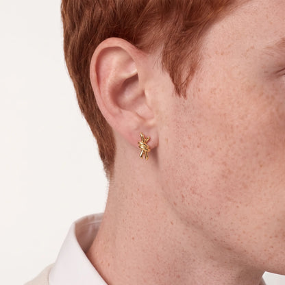 Knot Small Sculpted Earrings
