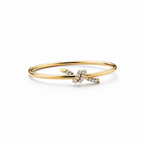 Knot Wire Radiance Bangle Bracelet