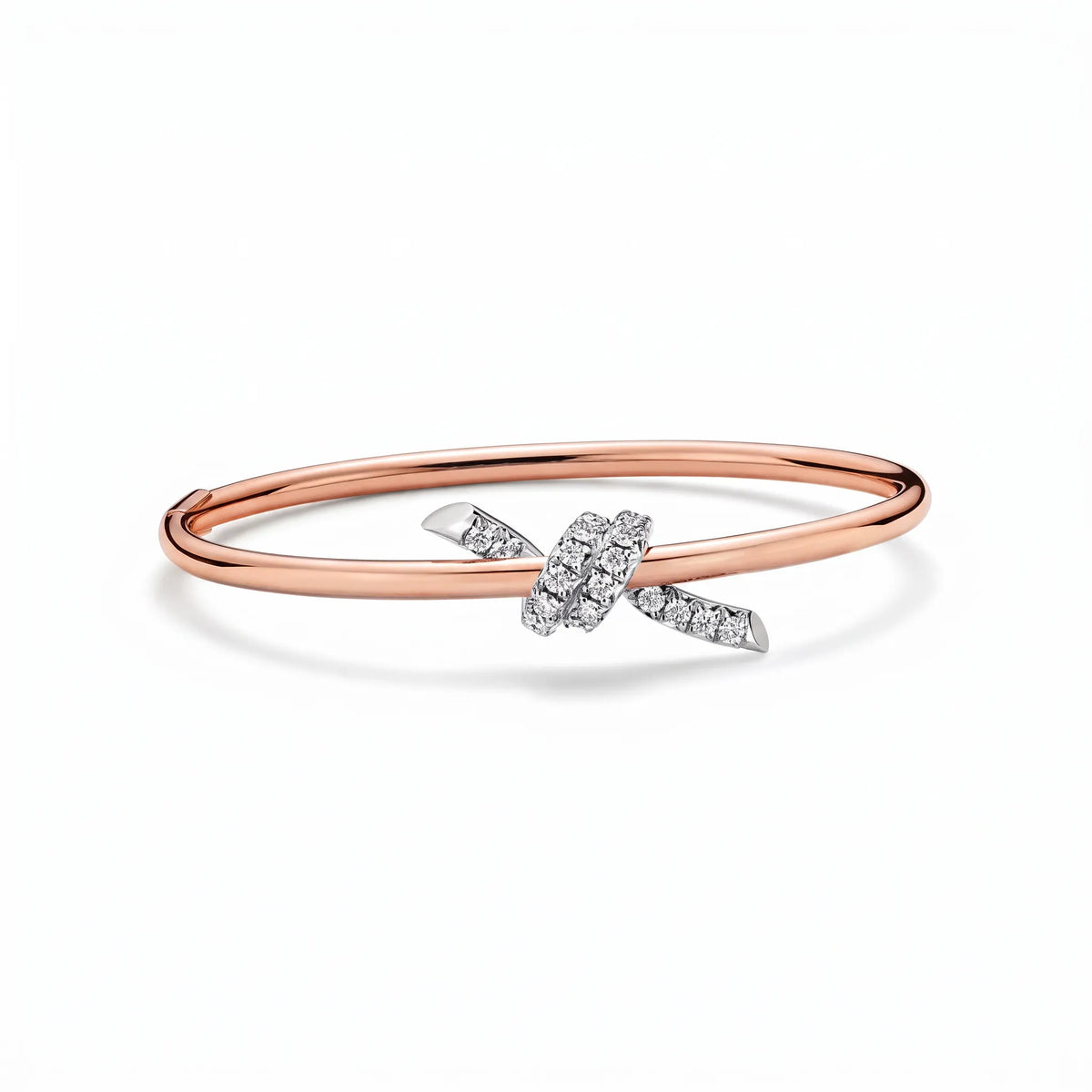 Knot Wire Radiance Bangle Bracelet