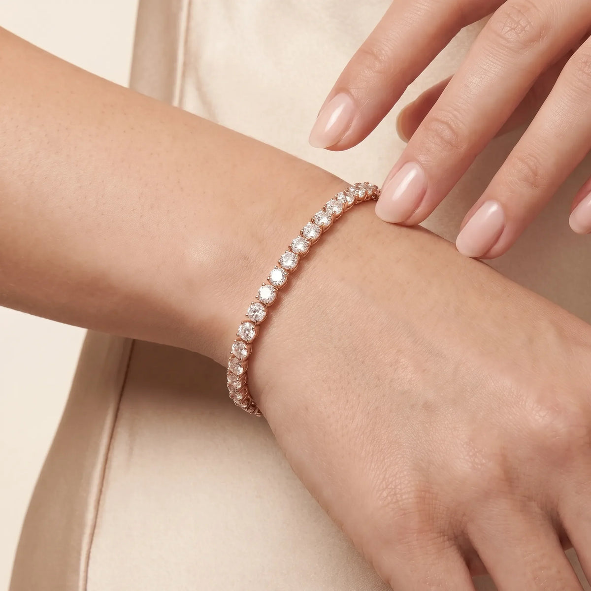 Lignes Essentielles Radiance Tennis Bracelet