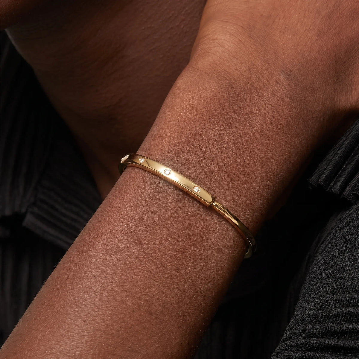 Lock Bangle Solstice Bracelet